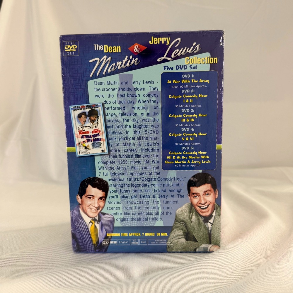 Dean Martin & Jerry Lewis Collection 5 DVD Box Set Colgate Comedy Hour 2006 NEW - Picture 4 of 5